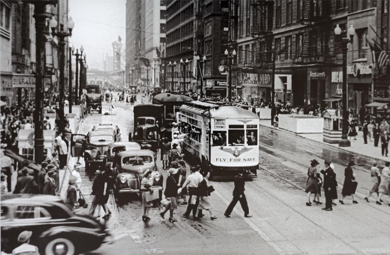 Archival photograph of Chicago