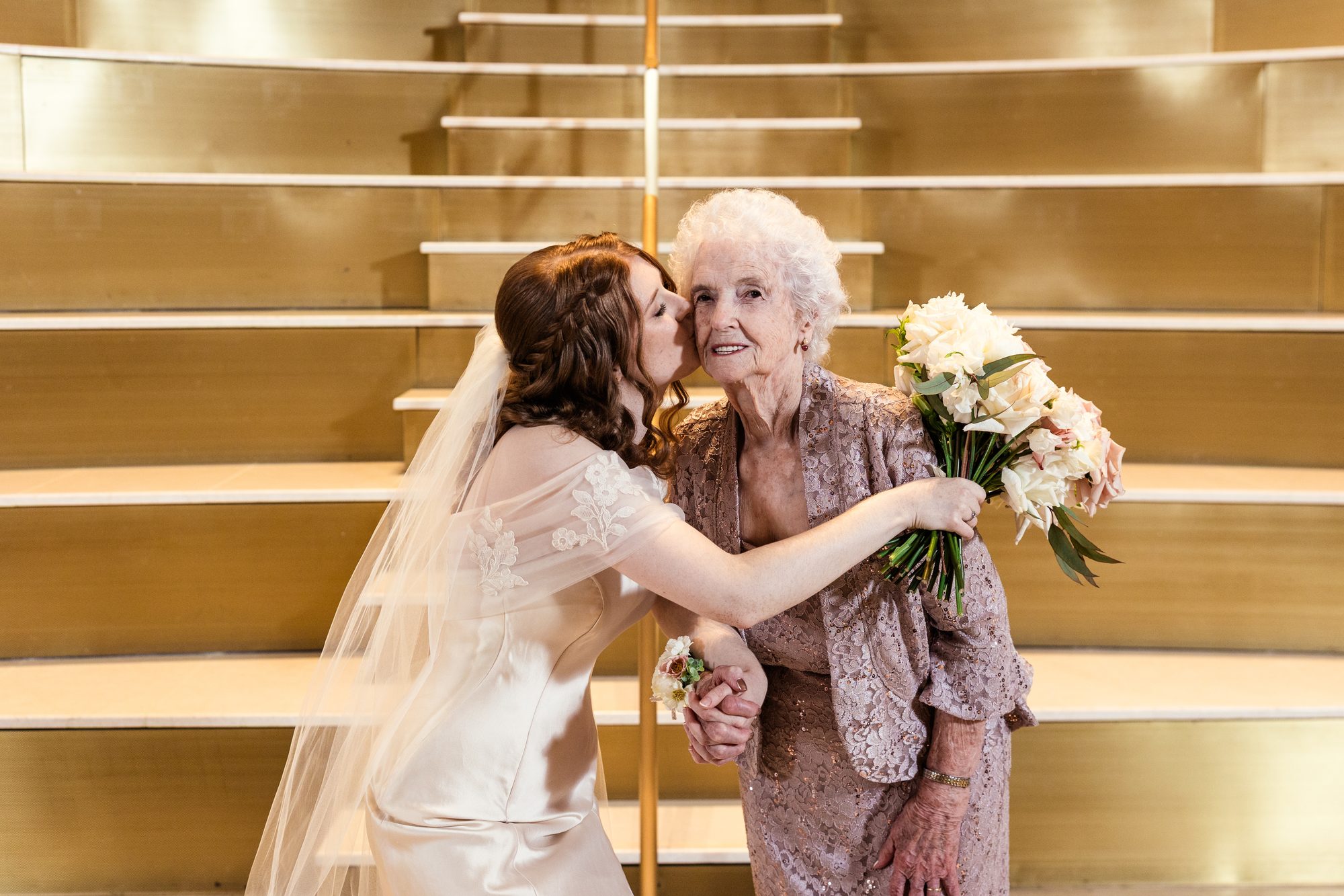 Generations together at a celebration
