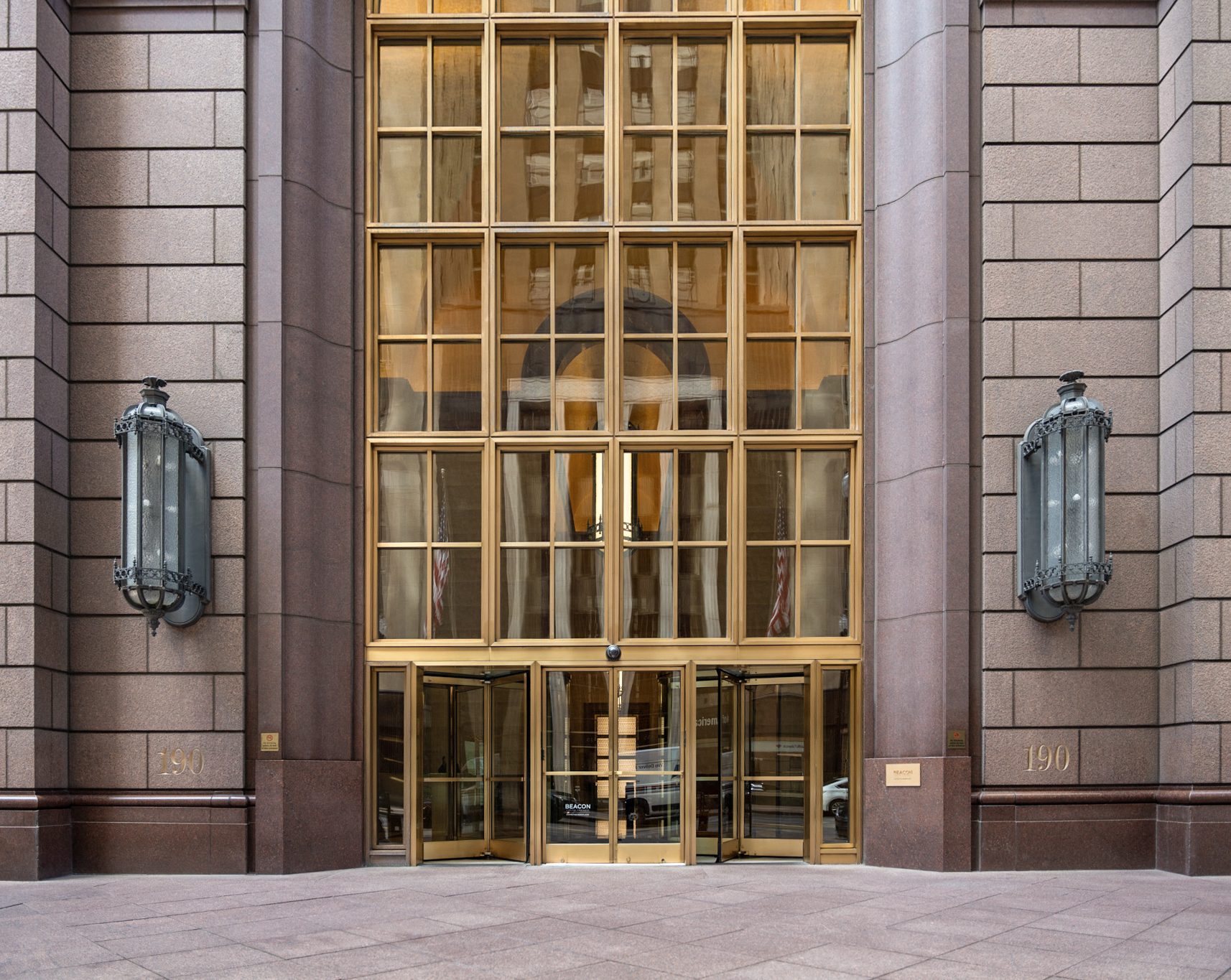 190 South LaSalle at dusk