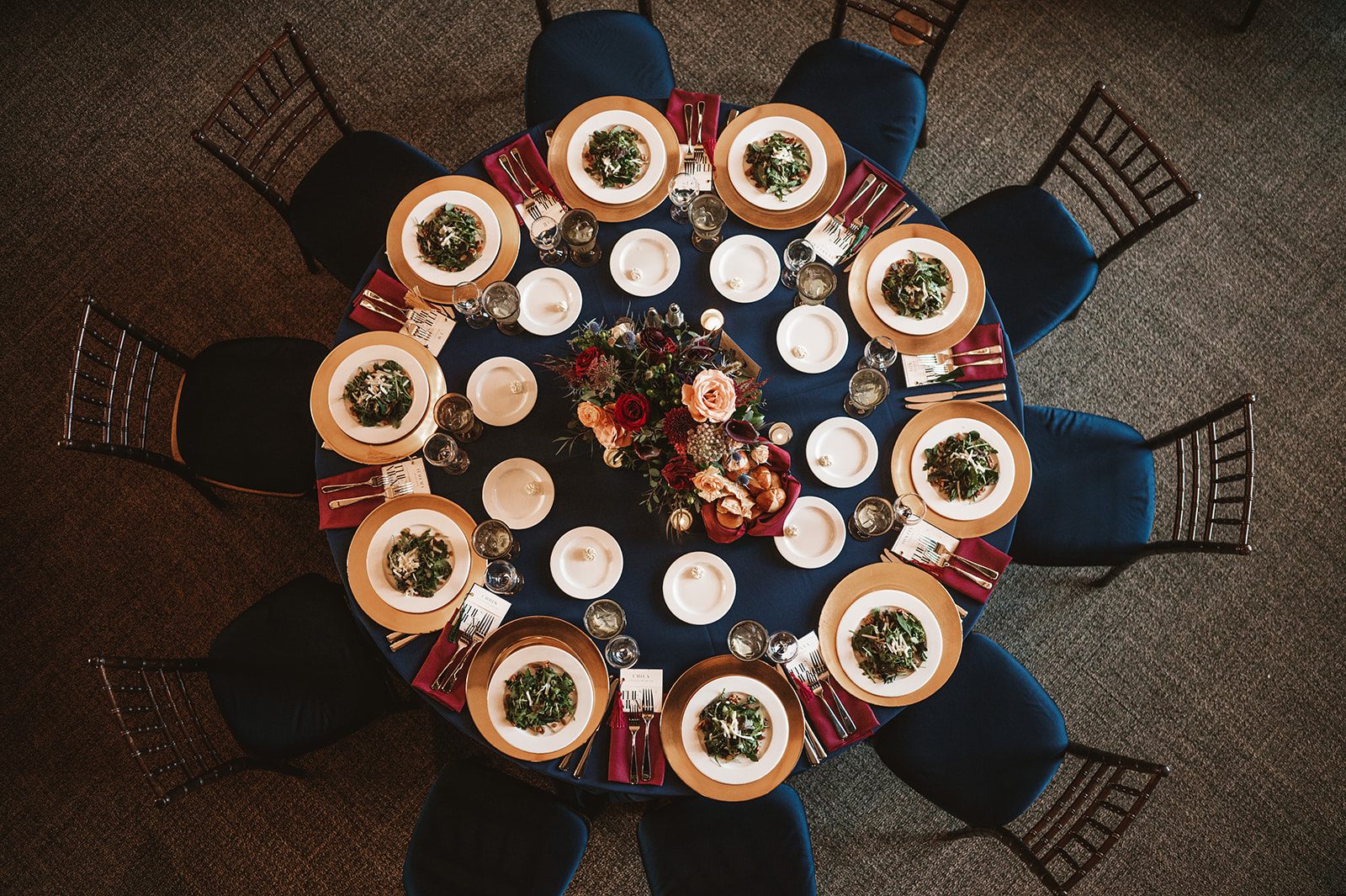 A gala dinner