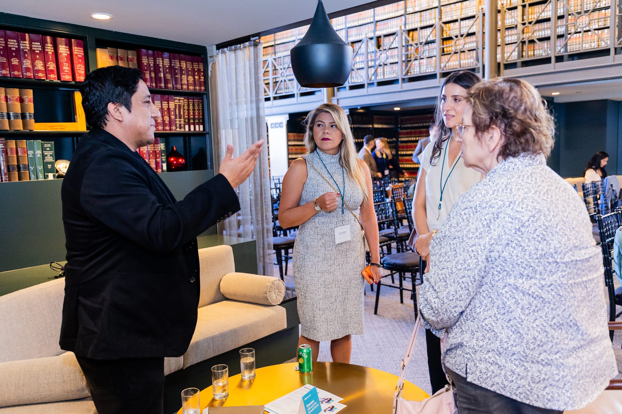 Guests connecting between sessions