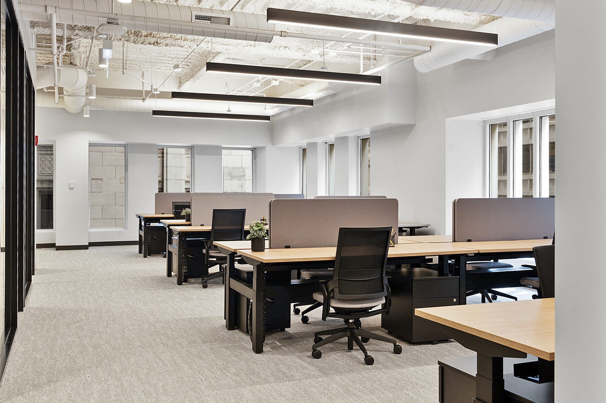 A workspace in The Hive